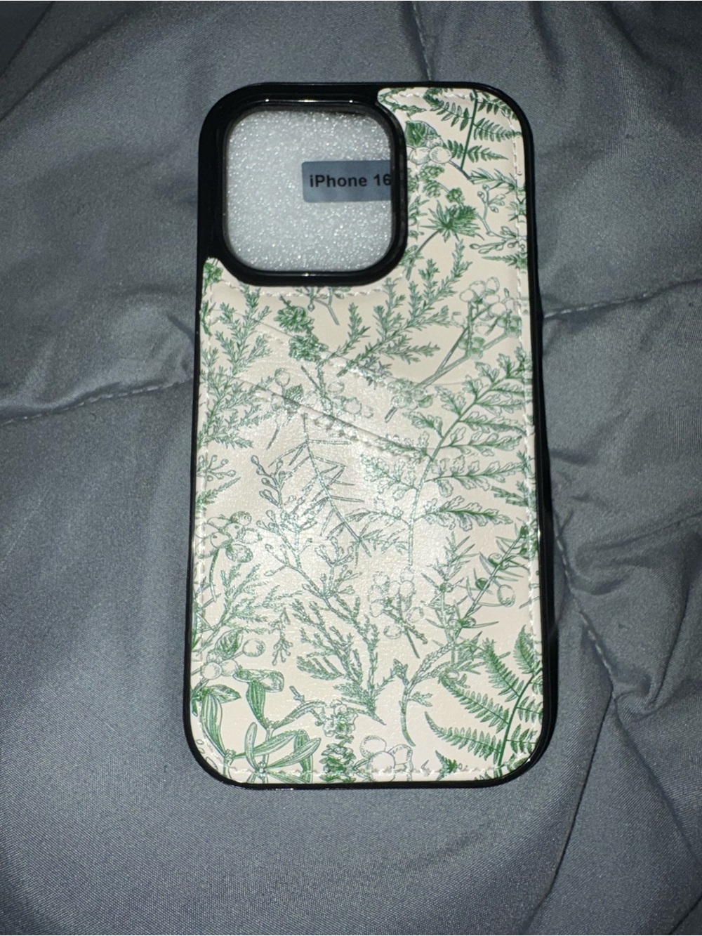 NEW floral Green Fern Pattern iPhone 16 Case - Protective Slim Cover